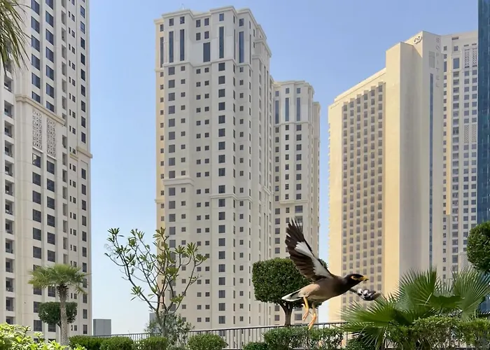 Favdubai Presents Cozy 2Br Apartment Just A Few Steps To Jbr Beach & Bla Bla Dubai With Amazing Marina Yachts View, Pool & Gym & Parking Housekeeping Service Upon Request Enjoy The Best Part Of Dubai