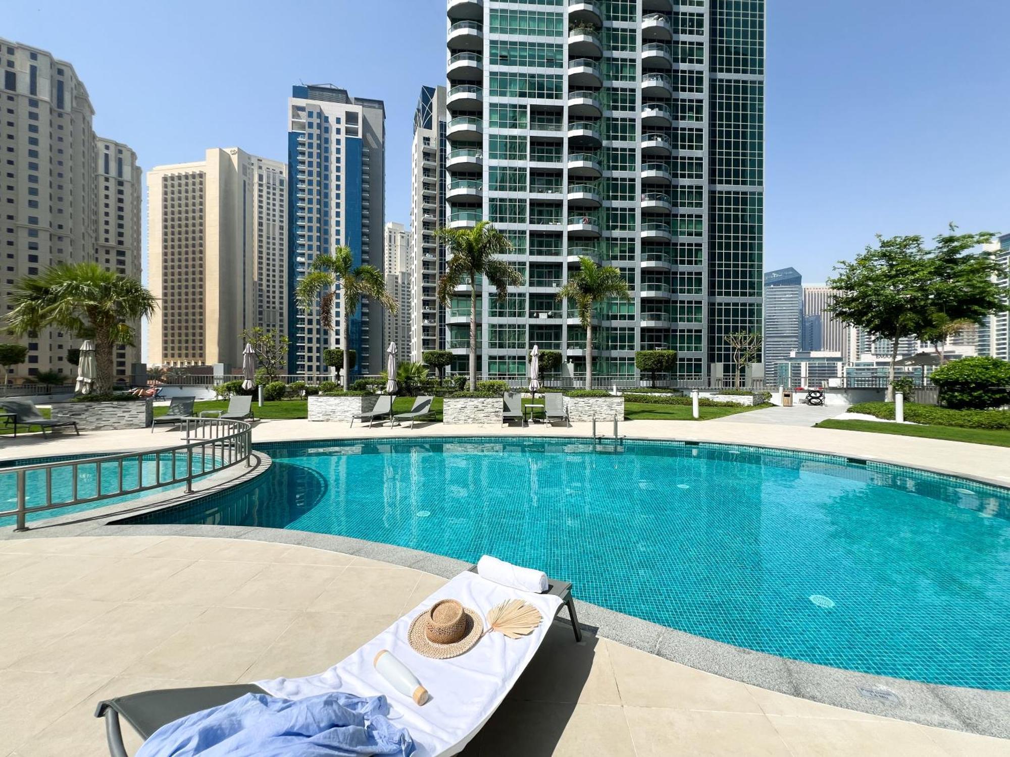 Favdubai Presents Cozy 2br Just A Few Steps To Jbr & Bla Bla With Amazing Marina Yachts View, Pool & Gym & Parking Housekeeping Service Upon Request Enjoy The Part Of