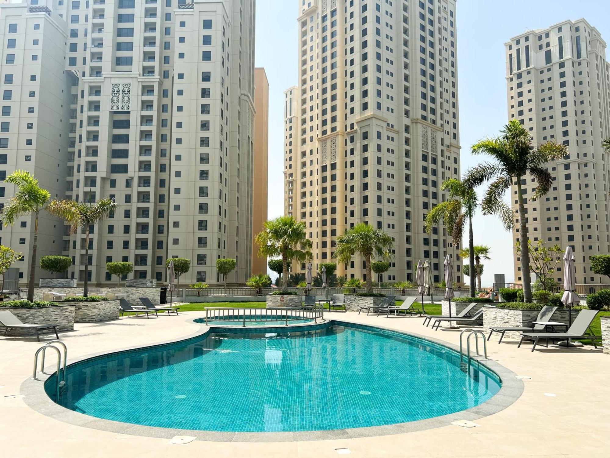 Favdubai Presents Cozy 2br Just A Few Steps To Jbr & Bla Bla With Amazing Marina Yachts View, Pool & Gym & Parking Housekeeping Service Upon Request Enjoy The Part Of